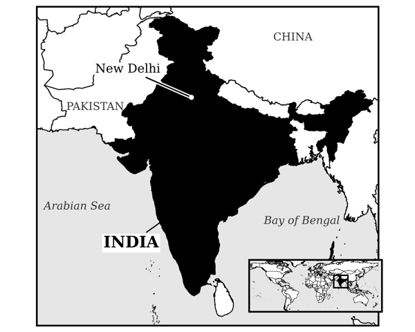Map of India